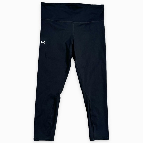 Under Armour Pants - Under Armour | High Waist Leggings Black Mid Calf Length Size Large